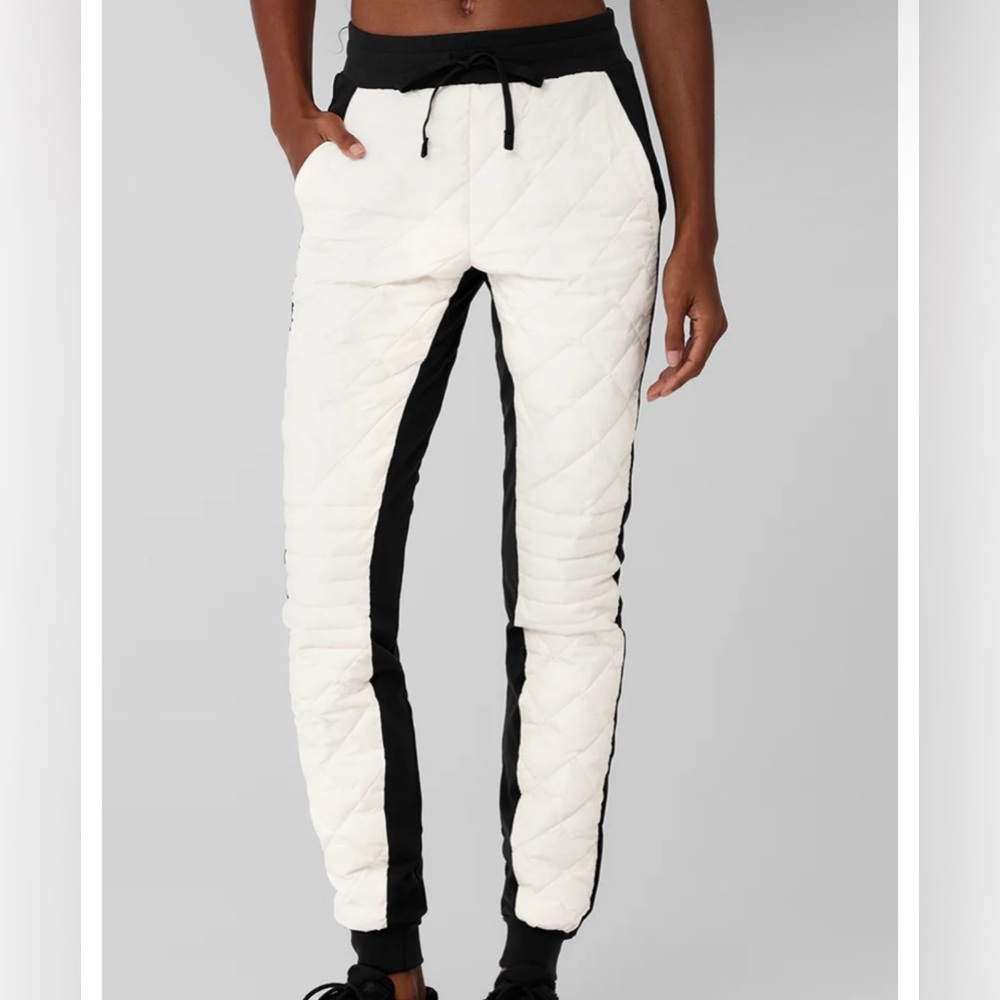 Alo Moto Puffer Pants - Size XS